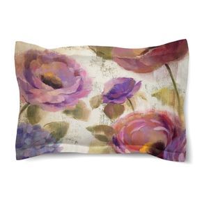 Laural Home Flower Song Standard Pillowcase Sham
